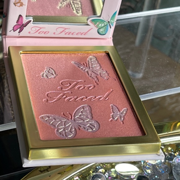 TOO FACED TOO FEMME ETHEREAL EYE SHADOW PALETTE blush mascara and foundation!